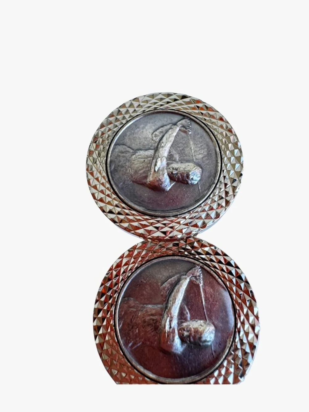 Vintage silver tone